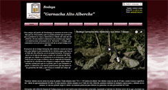 Desktop Screenshot of bodegagarnachaaltoalberche.com