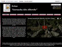 Tablet Screenshot of bodegagarnachaaltoalberche.com